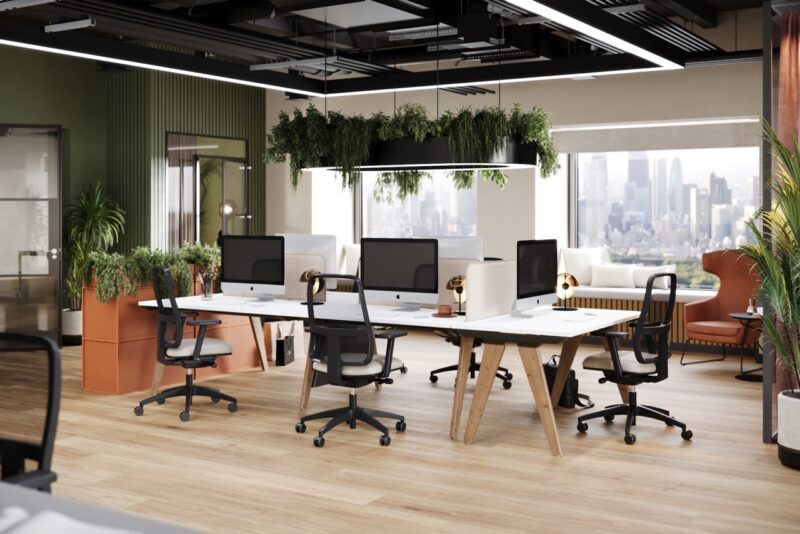 Torva Timber Frame Desk